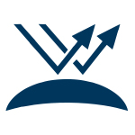 High performance growth icon